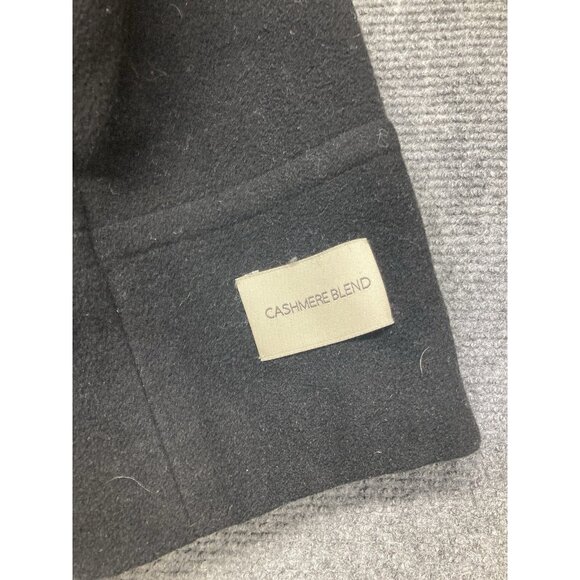 St John's Bay Pea Coat Women’s Sz 2X Black Long Sleeve Button Up Cashmere Blend - Picture 2 of 11